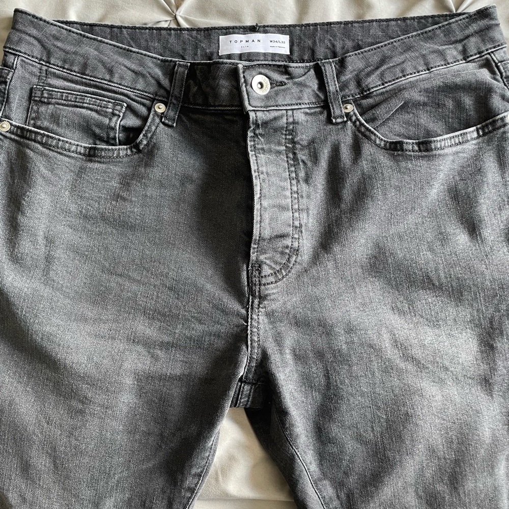 Black men’s jeans top man